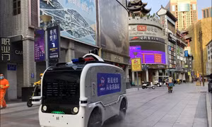 Xe giao hàng tự lái Trung Quốc thâm nhập thị trường nước ngoài