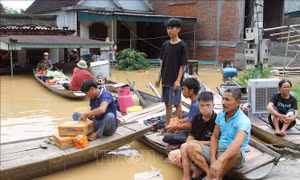 Xuất cấp vật tư, thiết bị cho tỉnh Nghệ An khắc phục hậu quả cơn bão số 3