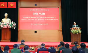 Chủ tịch nước dự hội nghị tổng kết 10 năm thực hiện Nghị quyết Trung ương 8, khóa XI