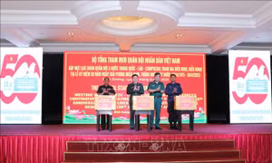 Gặp mặt các đoàn quân đội quốc tế tham gia diễu binh ngày 30/4