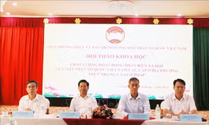 Phát huy quyền làm chủ của nhân dân trong phản biện xã hội