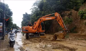 Khẩn trương khắc phục hậu quả mưa lũ tại Văn Bàn, Lào Cai