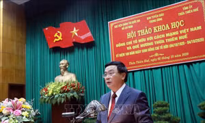 Đồng chí Tố Hữu với cách mạng Việt Nam và quê hương Thừa Thiên - Huế
