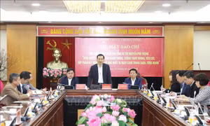 Họp báo giới thiệu cuốn sách của Tổng Bí thư về phòng, chống tham nhũng, tiêu cực