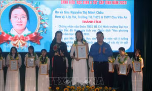 Sơn La: Tuyên dương 157 'Học sinh 3 tốt', 'Học sinh 3 rèn luyện' cấp tỉnh năm 2023