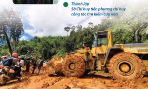 Khẩn trương cứu nạn, khắc phục hậu quả sạt lở đất trên địa bàn tỉnh Quảng Nam