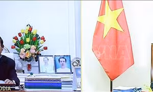 Thủ tướng Campuchia chúc mừng Việt Nam tổ chức thành Hội nghị Cấp cao ASEAN 37