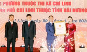 Thành lập thành phố Chí Linh thuộc tỉnh Hải Dương