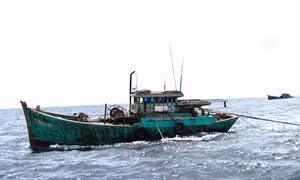 Phát hiện 9 tàu cá vi phạm hành lang an toàn đường ống dẫn khí