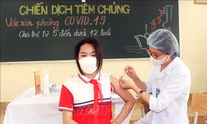 Phát động chiến dịch tiêm chủng vaccine phòng COVID-19 cho trẻ từ 5 đến dưới 12 tuổi