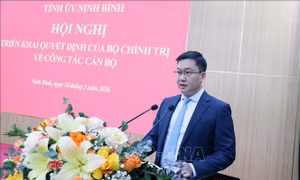 Đồng chí Trần Đăng Quỳnh giữ chức Phó Bí thư Tỉnh ủy Ninh Bình