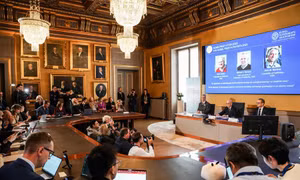 Trao giải Nobel năm 2025 tại Thụy Điển
