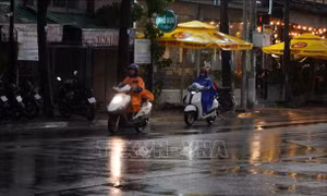 Mưa đầu mùa 'giải nhiệt' Đồng Tháp sau những ngày nắng nóng