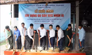 Khởi công xây dựng 60 Nhà Nhân ái