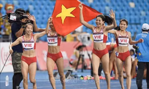 SEA Games 32: Khen thưởng kịp thời Đội tuyển Điền kinh Việt Nam