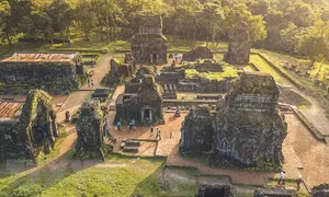 Chuyên gia Ấn Độ hỗ trợ trùng tu vùng lõi Di sản Văn hóa thế giới Mỹ Sơn