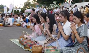 Nghi lễ Xaybath - nét đẹp văn hóa về lòng từ bi của người dân Lào