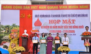 Giữ vững tinh thần 'Đồng Khởi mới' tiến vào kỷ nguyên vươn mình