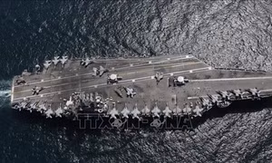 Chiến dịch Iran kéo dài đẩy thủy thủ tàu sân bay Mỹ đến giới hạn chịu đựng