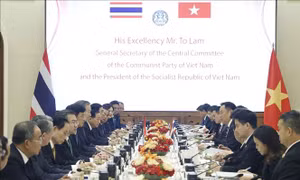 Tổng Bí thư, Chủ tịch nước Tô Lâm hội đàm với Thủ tướng Thái Lan Anutin Charnvirakul