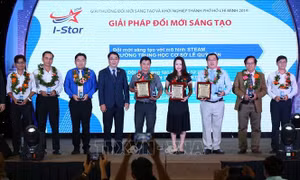 12 tổ chức, cá nhân đạt Giải thưởng Đổi mới sáng tạo và khởi nghiệp Thành phố Hồ Chí Minh 2019