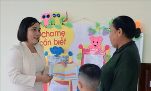 Cô giáo tâm huyết với sự nghiệp ươm mầm non tương lai