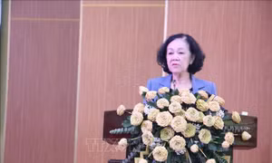Thường trực Ban Bí thư Trương Thị Mai làm việc với Tỉnh ủy Bến Tre