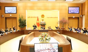 Thông qua nghị quyết quy định về Kỷ niệm chương 'Vì sự nghiệp Quốc hội Việt Nam'