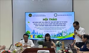 Hoàn thiện cơ chế, thu hút đầu tư tư nhân xử lý chất thải