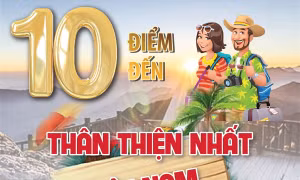 10 điểm đến thân thiện nhất Việt Nam