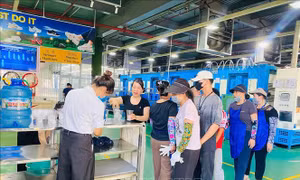 Đồng bộ các giải pháp chống nóng, đảm bảo sức khỏe cho người lao động