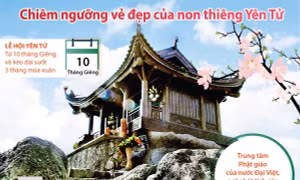 Chiêm ngưỡng vẻ đẹp của non thiêng Yên Tử