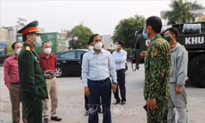 Mở đợt cao điểm toàn dân chống dịch như chống giặc tại huyện Cẩm Giàng
