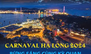 Carnaval Hạ Long 2024: Bừng sáng cùng Kỳ quan