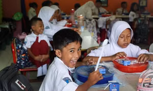 Indonesia cung cấp bữa ăn miễn phí cho 20 triệu học sinh