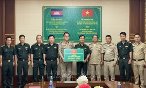 Xây dựng biên giới hòa bình, hữu nghị và hợp tác cùng phát triển