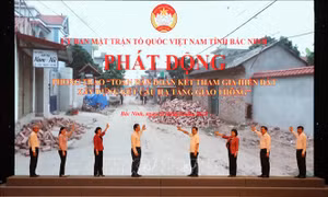 Lan tỏa phong trào hiến đất làm đường tại Bắc Ninh
