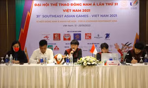 SEA Games 31: Họp báo trước trận bán kết U23 Thái Lan - U23 Indonesia