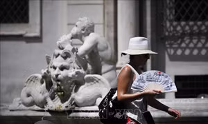 Italy ghi nhận tình trạng nắng nóng kỷ lục bất thường