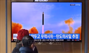Triều Tiên thực hiện vụ phóng mới từ các hệ thống rocket phóng loạt