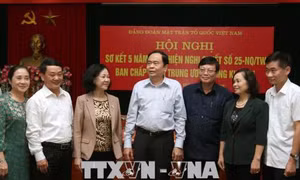 Góp phần củng cố vững chắc lòng tin của nhân dân đối với Đảng