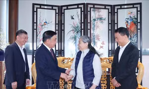Thường trực Ban Bí thư chúc Tết các đồng chí nguyên lãnh đạo Đảng, Nhà nước