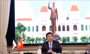 TP Hồ Chí Minh và tỉnh Aichi (Nhật Bản) tăng cường hợp tác qua gặp gỡ trực tuyến