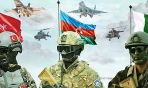 Azerbaijan, Thổ Nhĩ Kỳ, Pakistan tập trận quân sự chung