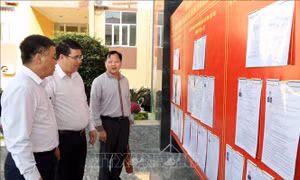 Chủ nhiệm Ủy ban Kiểm tra Trung ương tiếp xúc cử tri tỉnh Lạng Sơn