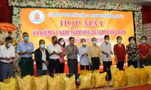 Chung tay chăm sóc, giúp đỡ nạn nhân chất độc da cam