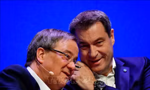Đức: Chủ tịch CDU và CSU chưa thống nhất được ứng cử viên Thủ tướng