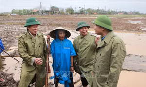 Bộ trưởng Nguyễn Xuân Cường: Tập trung tái thiết cơ sở hạ tầng, thủy lợi ở Quảng Trị