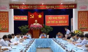 Cà Mau chuẩn bị Đại hội Đảng bộ tỉnh lần thứ XVI nghiêm túc, đúng quy định