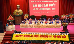 Nâng tầm tham mưu chiến lược, góp phần hoạch định và tổ chức thực hiện thắng lợi những quyết sách lớn của Đảng